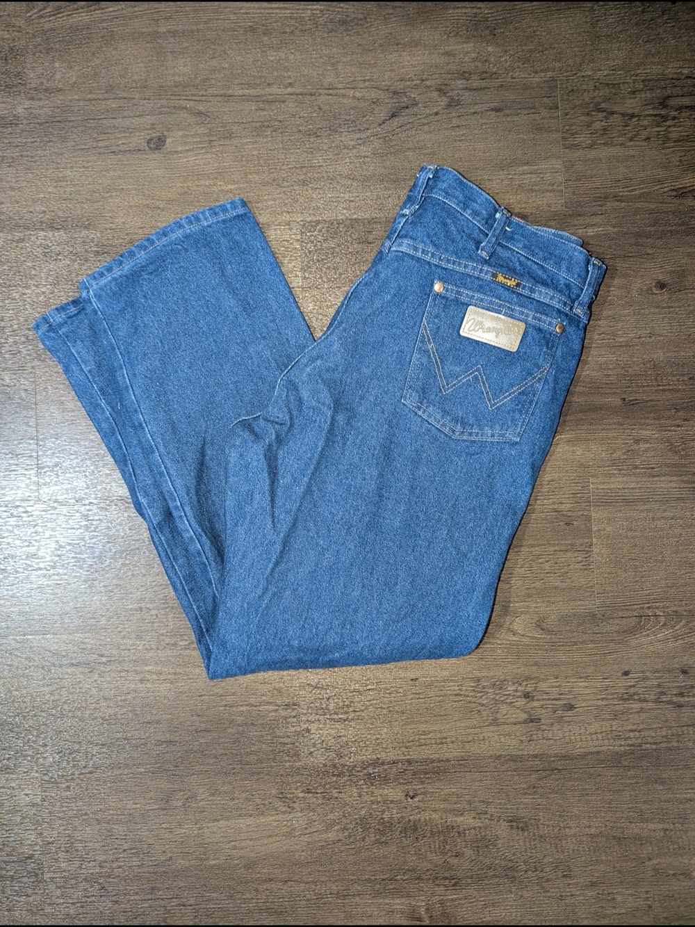 Vtg 2003 Wrangler Men’s Blue Jeans Size 37×30 13MWZ Cowboy Cut Original Fit